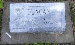 Martha <I>Huff</I> Duncan 