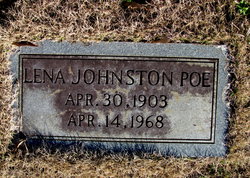 Lena Amanda <I>Johnston</I> Poe 