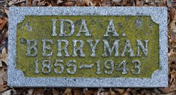 Ida A <I>Hamman</I> Berryman 