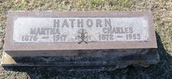 Martha S. <I>Martin</I> Hathorn 
