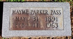 Mayme <I>Parker</I> Pass 