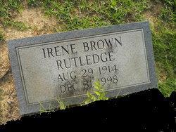 Mary Irene <I>Brown</I> Rutledge 