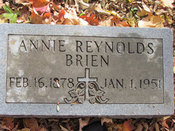 Annie <I>Reynolds</I> Brien 