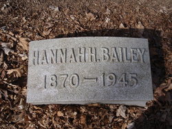 Hannah <I>Hargreaves</I> Bailey 
