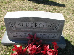 Martha Elizabeth <I>Shelby</I> Alderson 