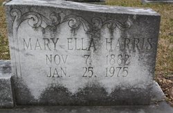 Mary Ella <I>Harris</I> Byrd 