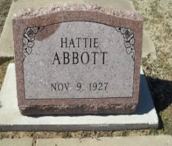 Hattie W. “Wah-Shah-She-Me-Tsa-Ha” Abbott 