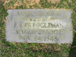 Ann Lee <I>Gray</I> Fogleman 