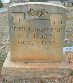Grier Joseph Abernethy 