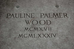 Pauline <I>Palmer</I> Wood 