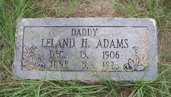 Leland Holder Adams 