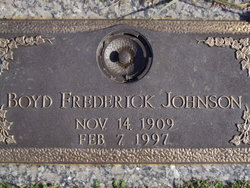 Boyd Frederick “Fred” Johnson 