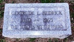 Gertrude L. <I>Truax</I> Hedrick 