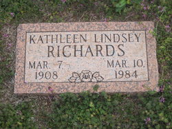 Kathleen <I>Lindsey</I> Richards 