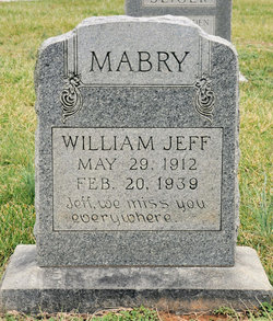 William Jeff Mabry 