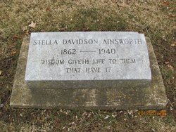 Stella <I>Davidson</I> Ainsworth 