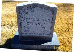 George Ann “Georgianna” <I>Payne</I> Delaney 