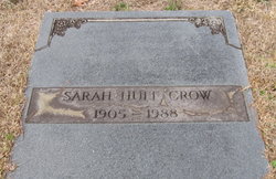 Sarah M. <I>Huff</I> Crow 