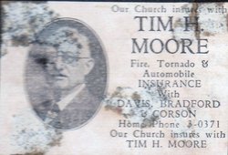 Timothy Hampton “Tim” Moore Sr.