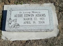Audie Edwin Adams 
