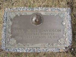 Sara Nell <I>Jones</I> Davidson 