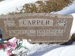 Frederick P Carper 