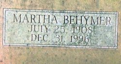 Martha Alvana <I>Bennett</I> Behymer 