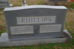 Annie Mae <I>Andrews</I> Phillips 