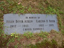 Helen <I>Boyer</I> Acklin 
