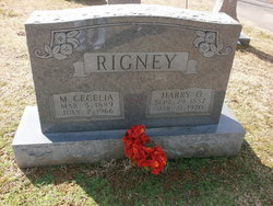 Mary Cecelia <I>Aaron</I> Rigney 