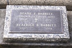 Beatrice Eunice <I>Babcock</I> Babbitt 
