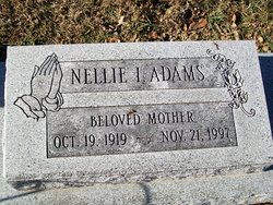 Nellie Iona <I>Sewell</I> Adams 