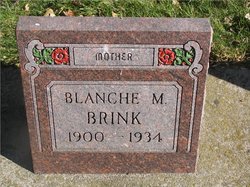 Blanche May <I>Belcher</I> Brink 