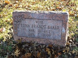 Edna <I>Brandt</I> Baker 