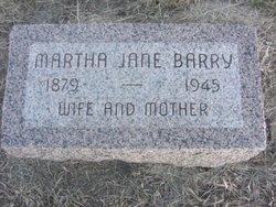 Martha Jane <I>Primrose</I> Barry 