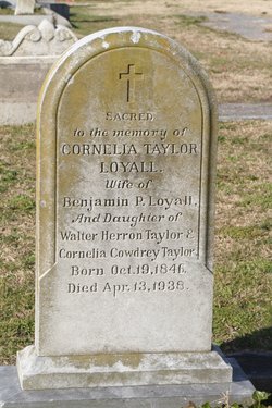 Cornelia Wickham <I>Taylor</I> Loyall 