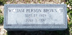 William Person Brown III