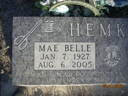 Mae Belle <I>Parker</I> Hemken 