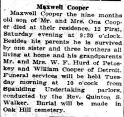 Maxwell E. Cooper 