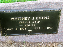 Whitney Joseph Evans 
