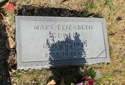 Mary Elizabeth <I>McDonald</I> Curtis 