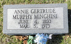 Annie Gertrude <I>Murphy</I> Minghini 