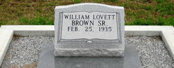 William Lovett Brown Sr.