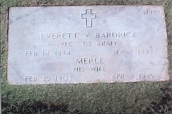 Everett Valentine Bardrick 