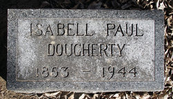Rebecca Isabell “Belle” <I>Paul</I> Dougherty 