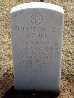 Clifton Cornelius Acuff 