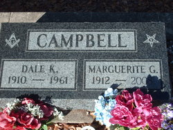 Marguerite Grace <I>Dexter</I> Campbell 