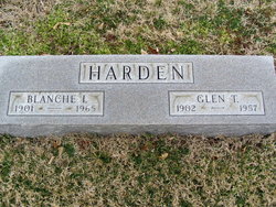 Blanche Irene <I>Settle</I> Harden 
