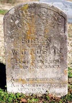 Susan “Susie” <I>Lewis</I> Austin 