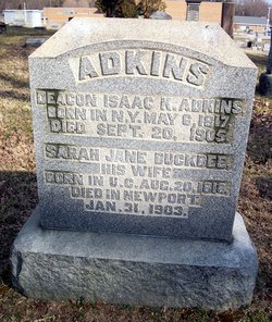 Sarah Jane <I>Buckbee</I> Adkins 